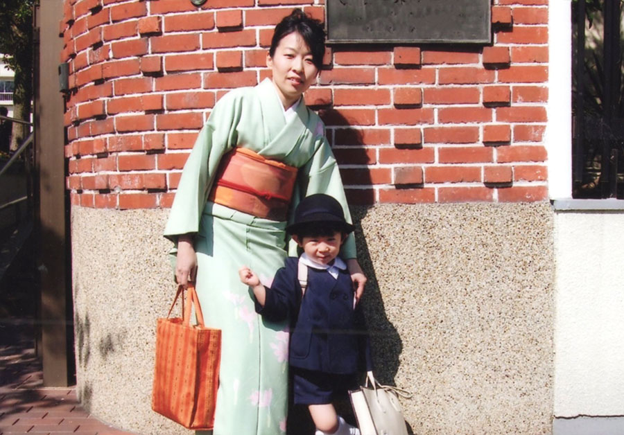 入学式のお着物