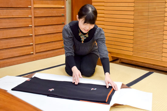 懐かしいお着物